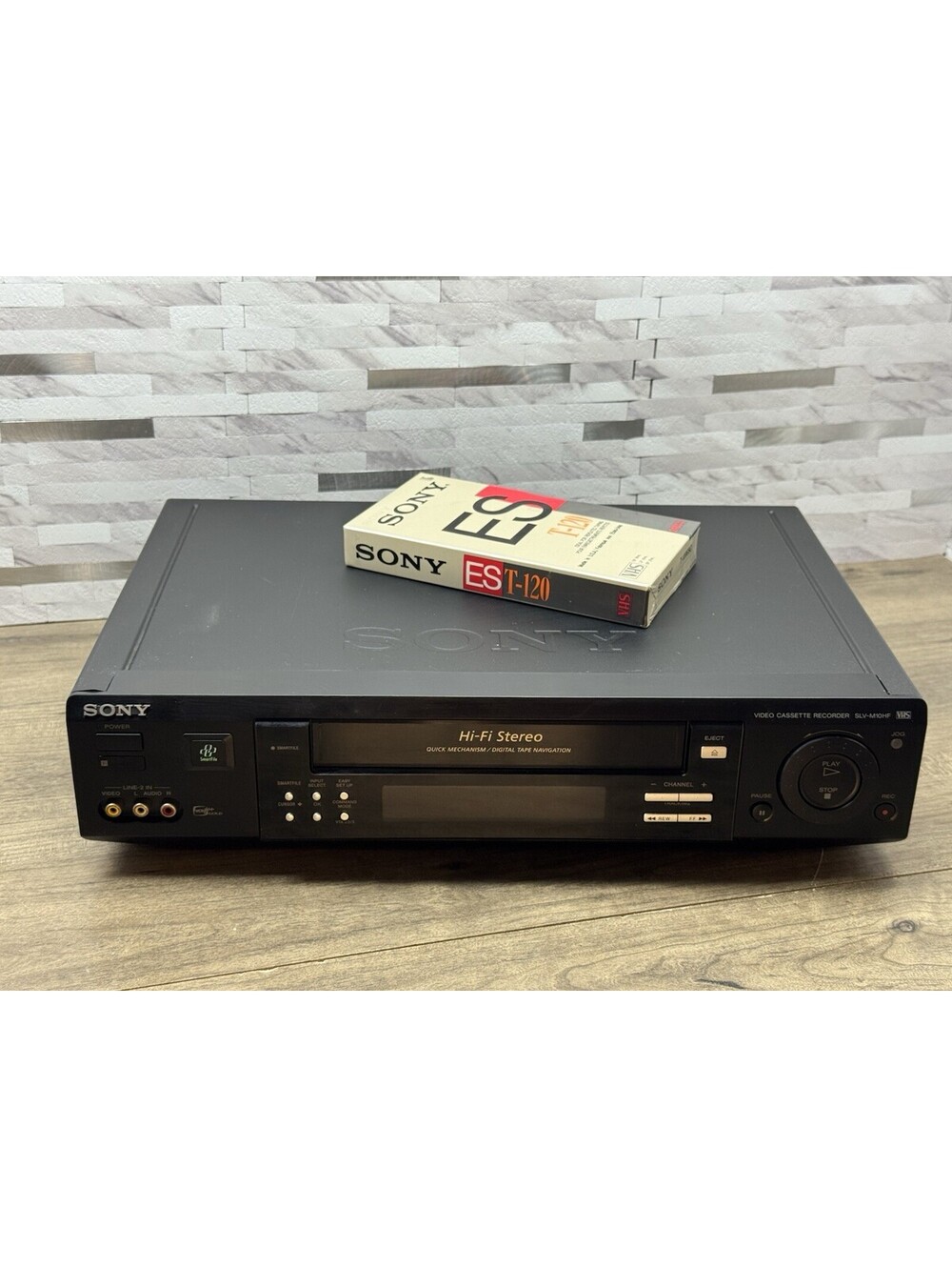 Sony VCR SLV-M10HF Video Cassette Recorder -No Remote- Tested Works Great